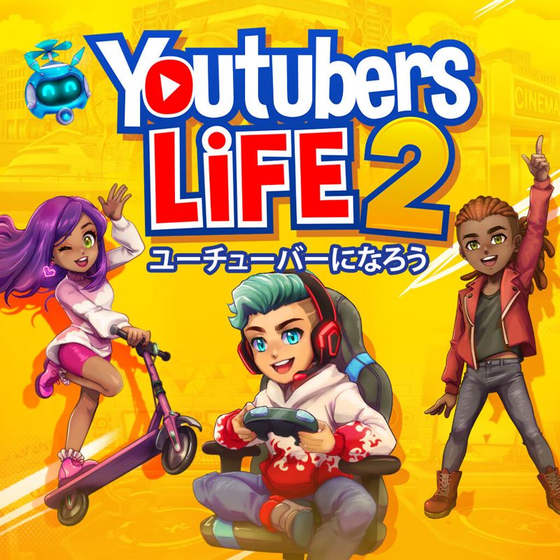 Youtubers Life 2 box art for Nintendo Switch